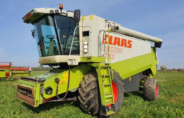 LT0000459, Equipment loan for a combine harvester Claas Lexion 480