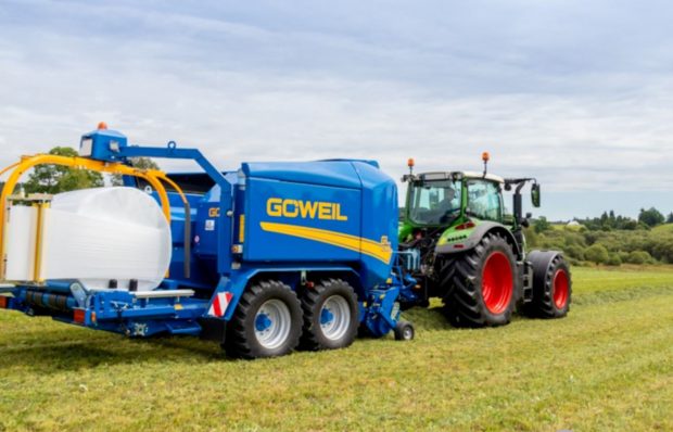 LT0000278, Loan for round baler with a wrapper with the received NPA support