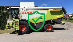 LT0000093, Equipment loan for combine harvester and mounted fertilizer spreader